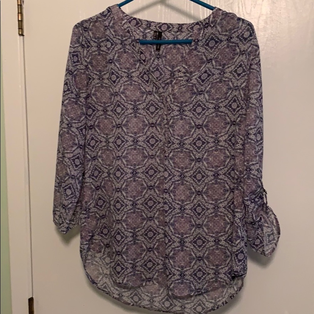 Sheer blouse